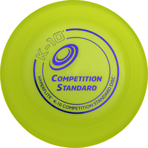 K-10 Competition Standard Disc Yellow