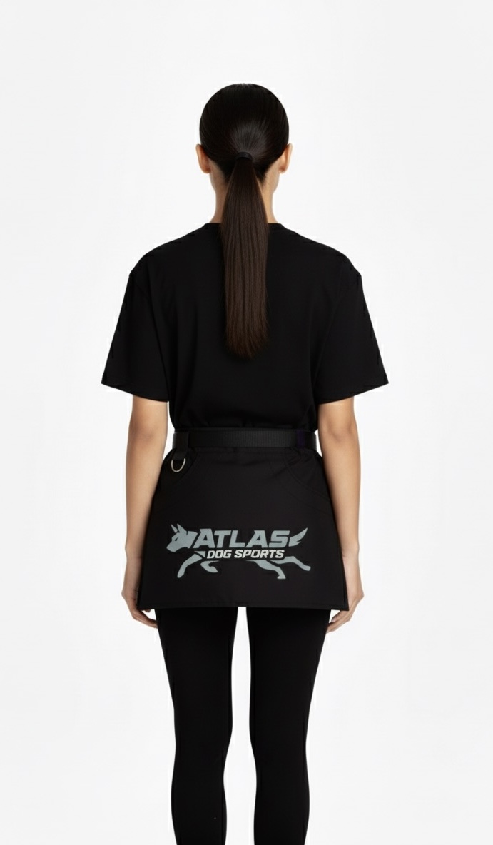 Atlas Dog Sports Köpek Eğitim Eteği – Handler Training Skirt, Çok Cepli Profesyonel Eğitim Ekipmanı - Görsel 2