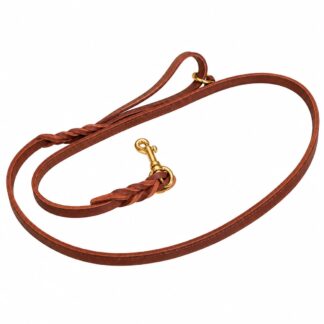 Atlas Dog Sports Deri Köpek Gezdirme Kayışı